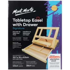 Mont Marte Table Easel with Drawer Signature
