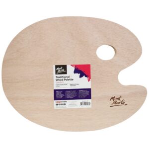 Mont Marte Traditional Wood Palette Signature