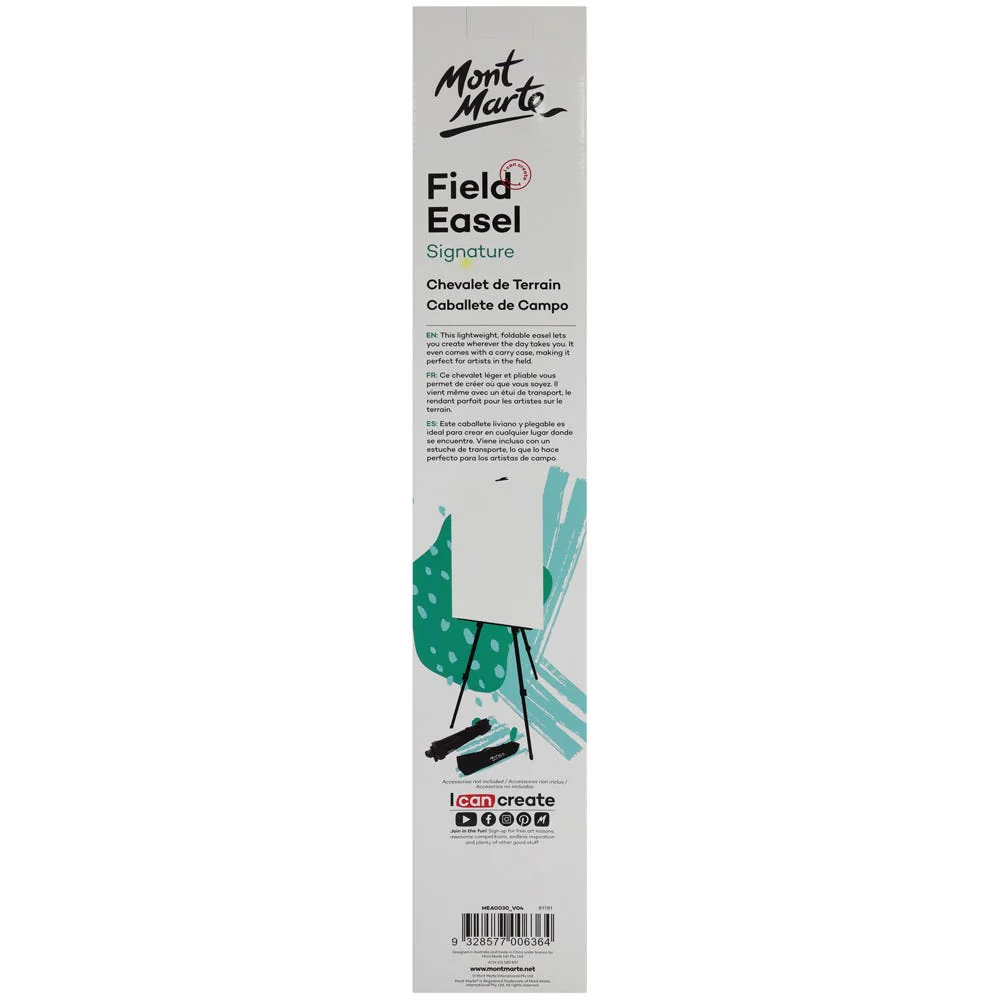 Mont Marte Field Easel Signature