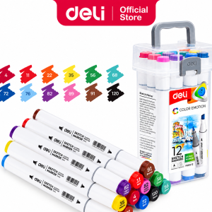 Deli Sketch Marker 12pc