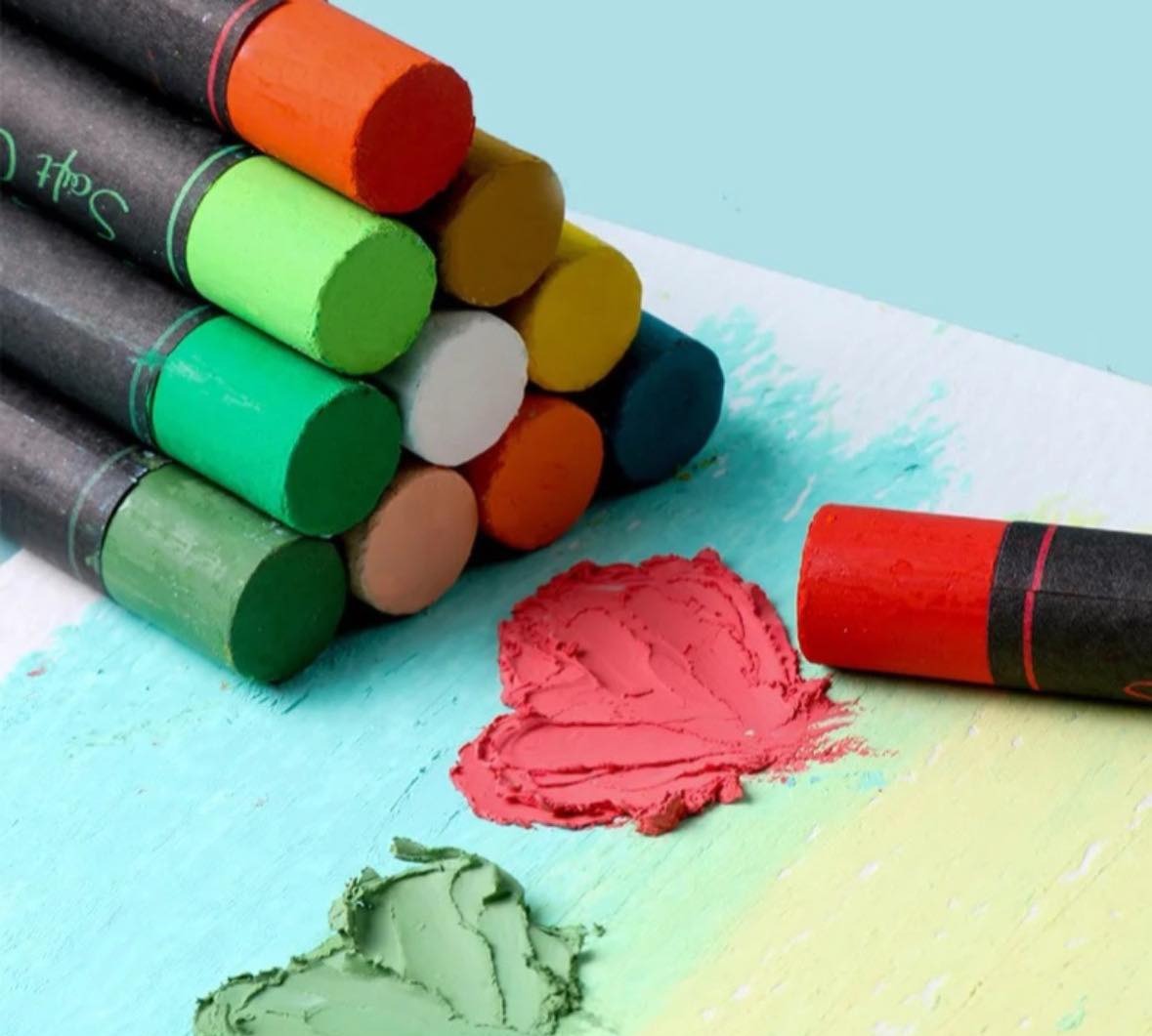 Giorgione Soft Oil Pastels (Premium) – 24 Colours - image 2