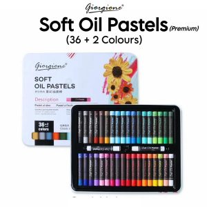 Giorgione Soft Oil Pastels (Premium) – 36 Colours