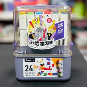 Guangbo Dual Tip Art Markers – 24 Colours