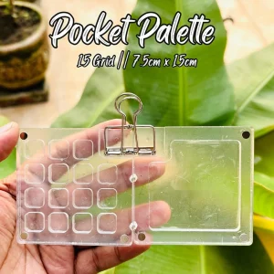 Pocket Palette – 15 Grid Transparent