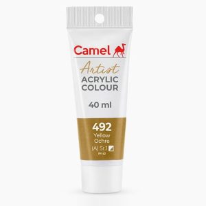 Camel Artist Acrylic 40ml – Yellow Ochre