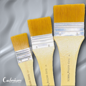 Keep Smiling Gesso Brush Set 3pc